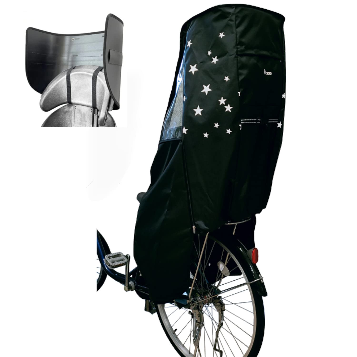 Amazon.co.jp: HIRO(ヒロ) 自転車 子供乗せ チャイルドシート レイン