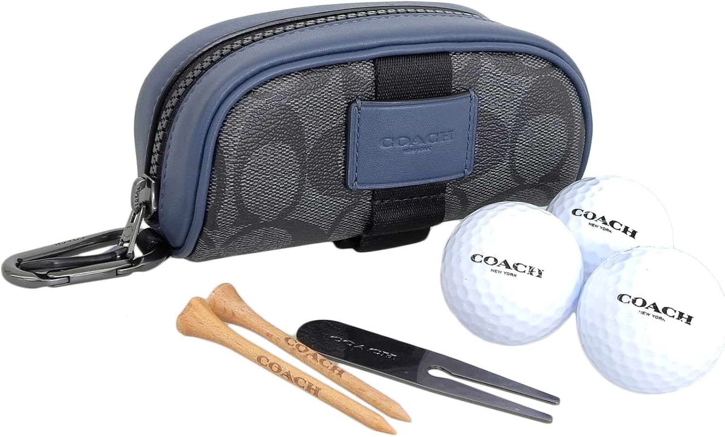 Amazon.co.jp: [コーチ] COACH ゴルフボールケース ポーチ バッグ