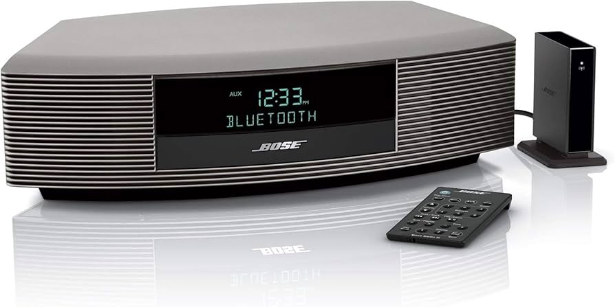 Amazon.com: Bose Wave Radio III Bluetooth Bundle Titanium Silver
