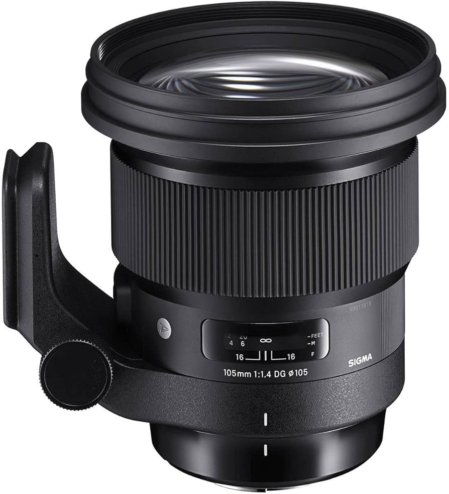 Amazon.com : Sigma 105mm f/1.4 DG HSM Art Lens For Nikon F (259955