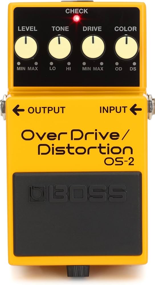 Pedal Analógico OS-2 Overdrive e Distortion Boss : Amazon.com.br