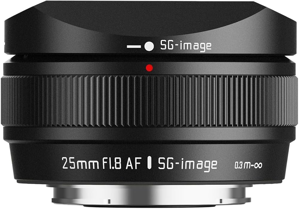 Amazon.co.jp: SG-image AF 25mm F1.8 II APS-C Xマウント 富士