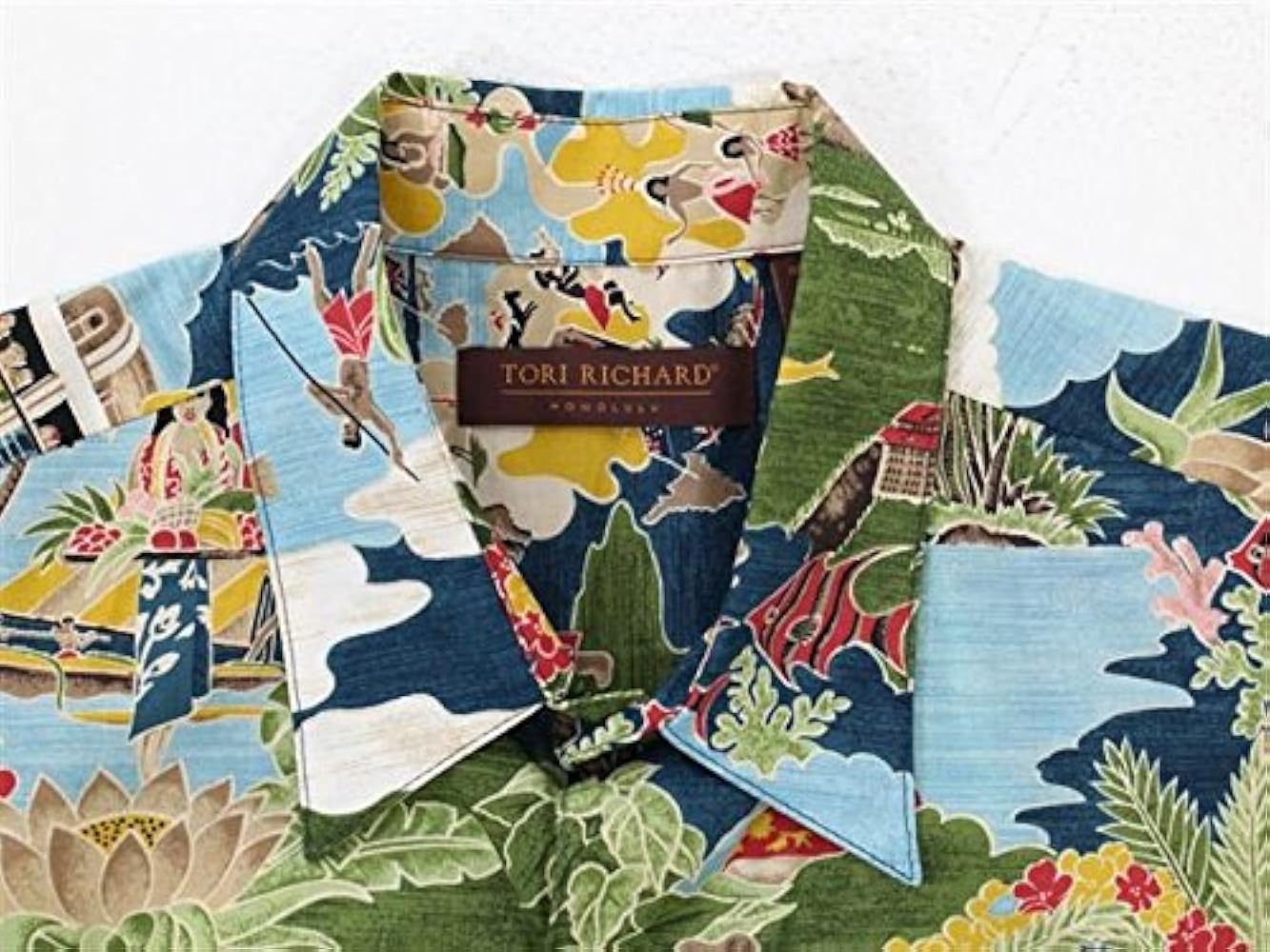 Amazon.co.jp: [トリ・リチャード]TORI RICHARD メンズアロハシャツ