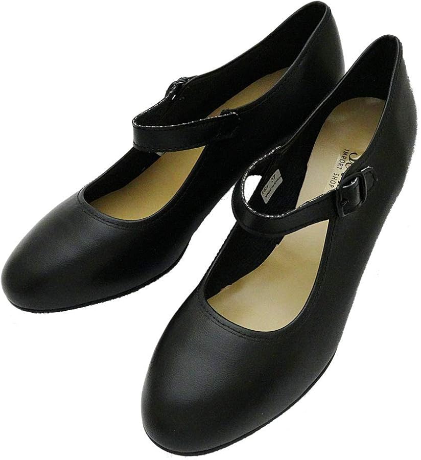 Amazon | [SARA] フラメンコシューズ釘なし 練習用 幅広め 初心者用