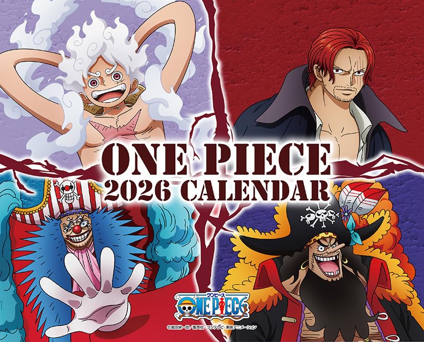 Amazon | 東映アニメーション 卓上 ONE PIECE 2026年カレンダー 16×20