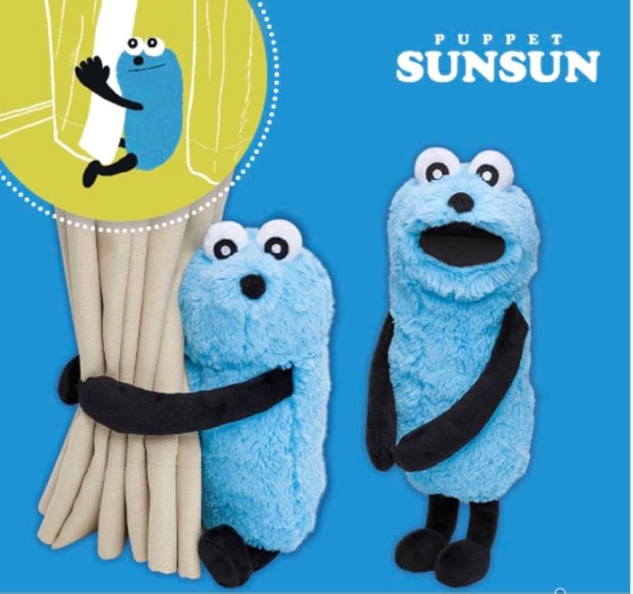 Amazon.co.jp: パペットスンスンだきつきぬいぐるみ2種セット : おもちゃ