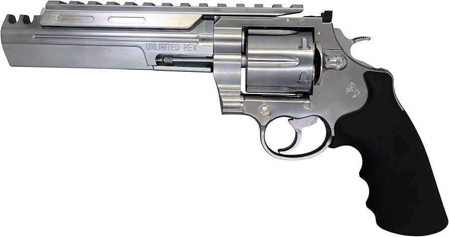 Amazon | マルシン コルト アンリミテッドリボルバー シルバーABS