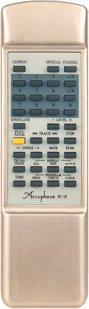 Amazon.com: RC-18 New Replacement Remote Control fit for ACCUPHASE