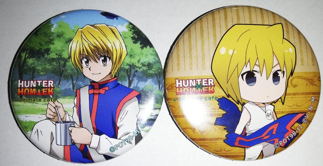 HUNTER × HUNTER クラピカ 戦う背中 缶バッジ セット HUNTER×HUNTER