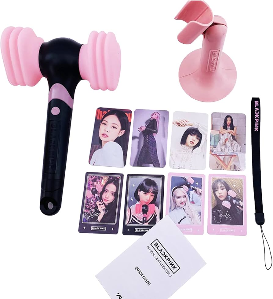 Amazon.co.jp: Blackpink 公式同じスタイルペンライトVER.2,ブラック