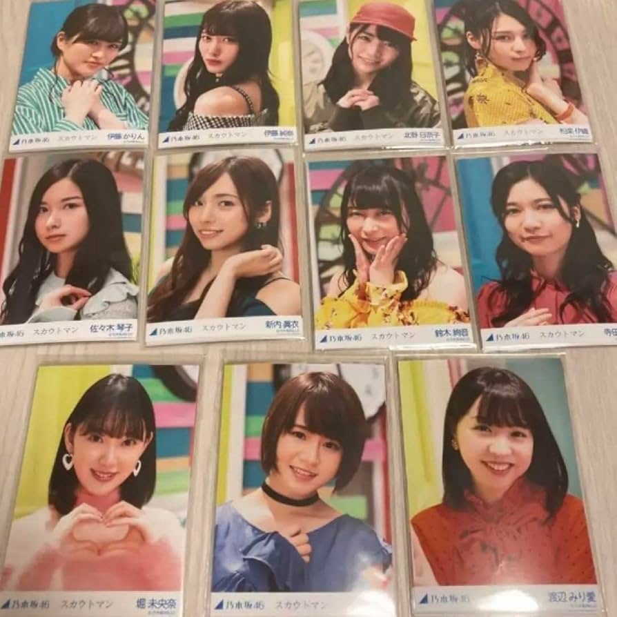 Amazon.co.jp: 乃木坂46 2期生 スカウトマン 生写真 フルコンプ : おもちゃ