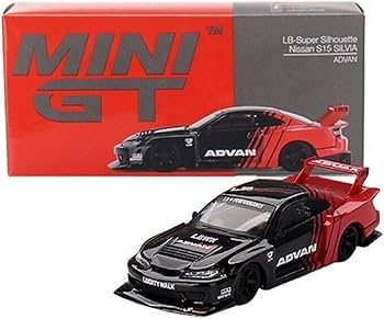 Mini GT - Nissan Silvia (S15) LB-Super Silhouette ADVAN 1999