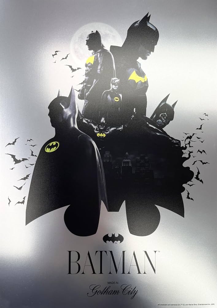 Amazon.co.jp: バットマン85周年 メタリックポスターコレクション