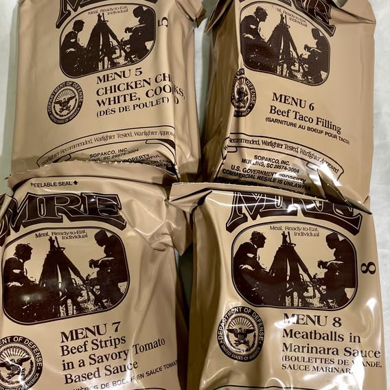 Amazon.co.jp: アメリカ軍 戦闘糧食 MRE レーション 24,25年検品 (戦闘