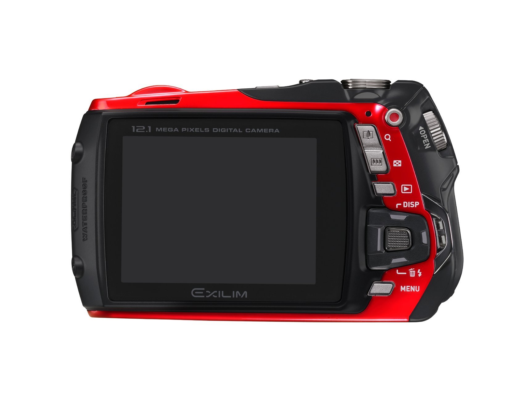 Amazon | CASIO デジタルカメラ EXILIM 1210万画素 3倍 レッド EX-G1RD