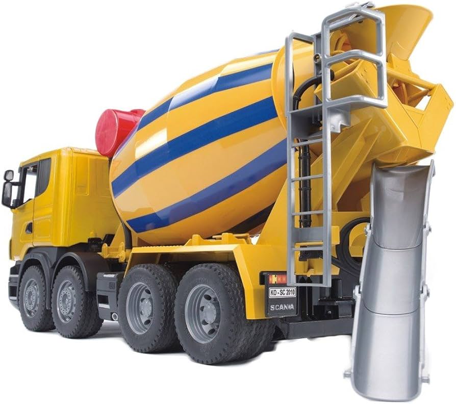 Amazon.co.jp: ブルーダー SCANIA セメントミキサー BR03554 : おもちゃ