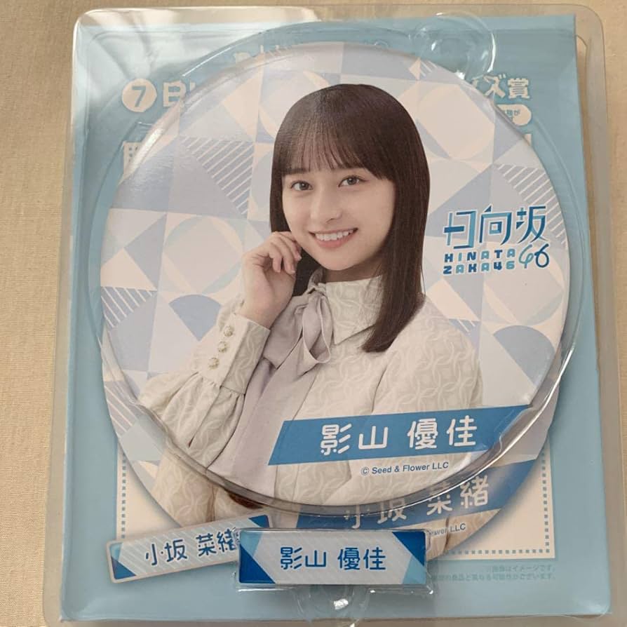 Amazon.co.jp: 日向坂46 ローソン くじ BIG缶バッジ ＆ ネームピンズ