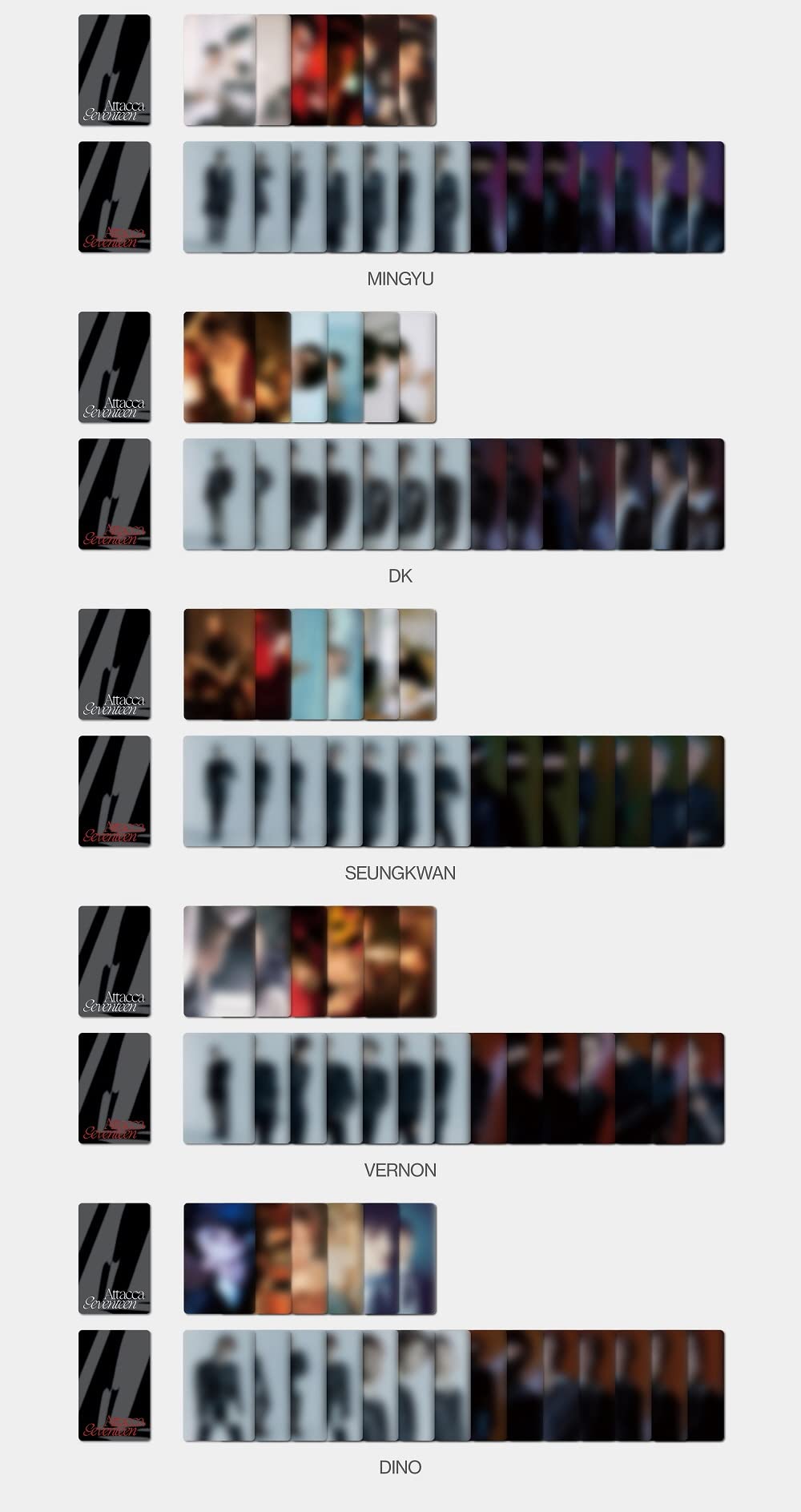 Amazon.co.jp: SEVENTEEN - Attacca [CARAT / ランダムバージョン