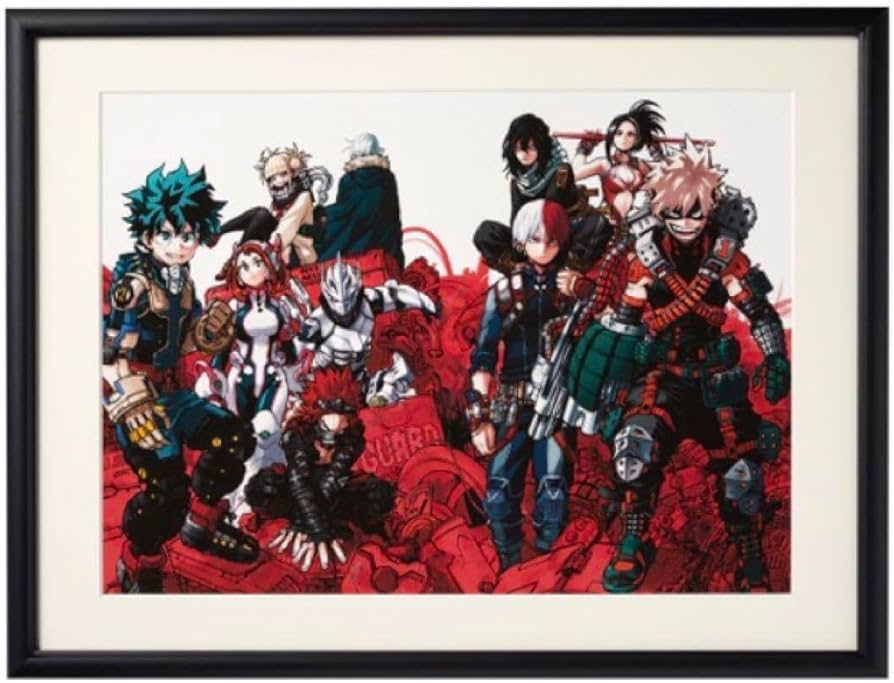 Amazon.co.jp: 複製原画 高級複製原画 複製原稿 原画展 ヒロアカ