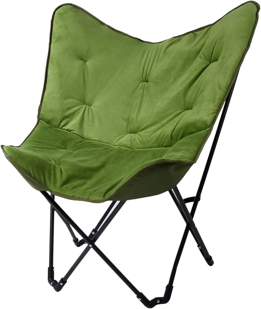 Amazon.co.jp: BARABRA バタフライチェア フォールディングソファ