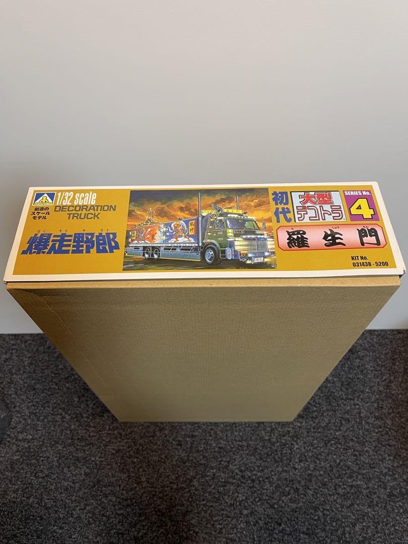 Amazon.co.jp: アオシマ 爆走野郎 初代大型デコトラ 羅生門 風神雷神