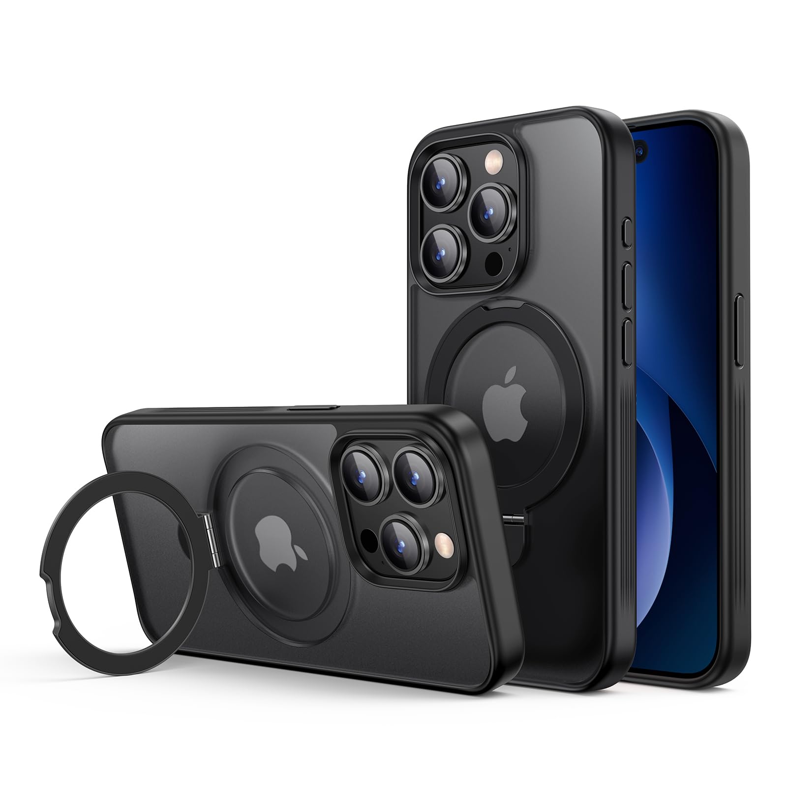 Amazon.co.jp: UGREEN iPhone 15 Pro ケース MagSafe対応 丸型スタンド