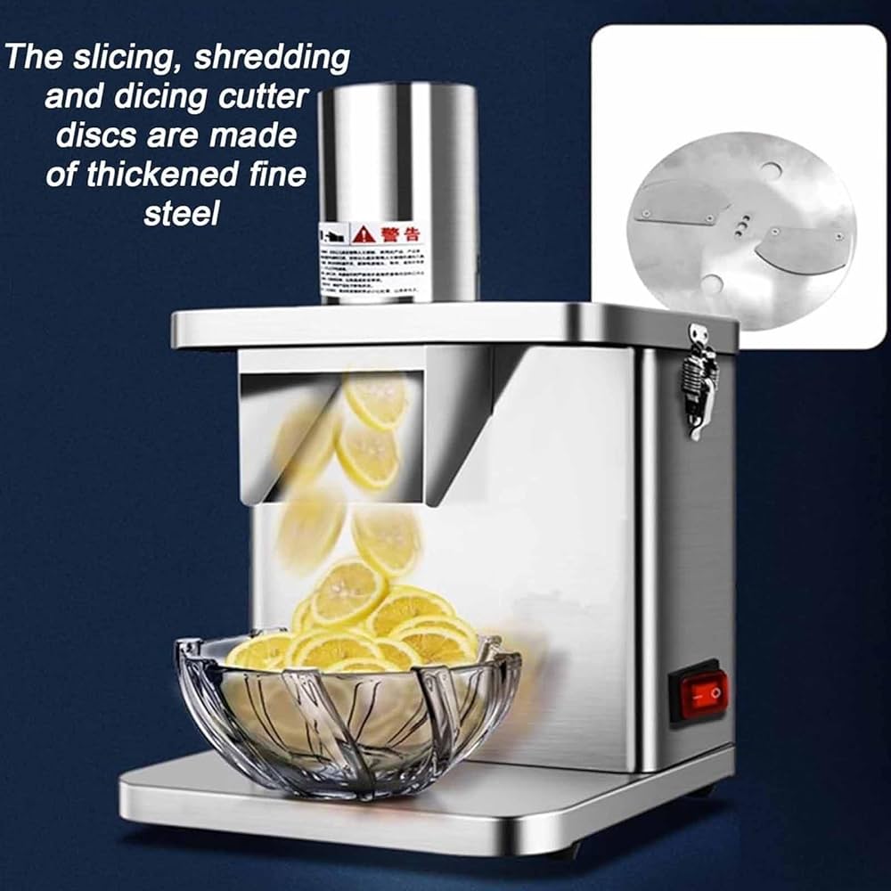 Amazon.co.jp: 電動野菜ダイサー、6/8.2/9.3/12.5/15mmキューブ型付き