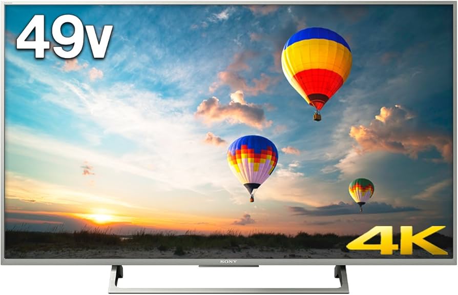 Amazon | ソニー 49V型 液晶 テレビ ブラビア KJ-49X8000E S 4K