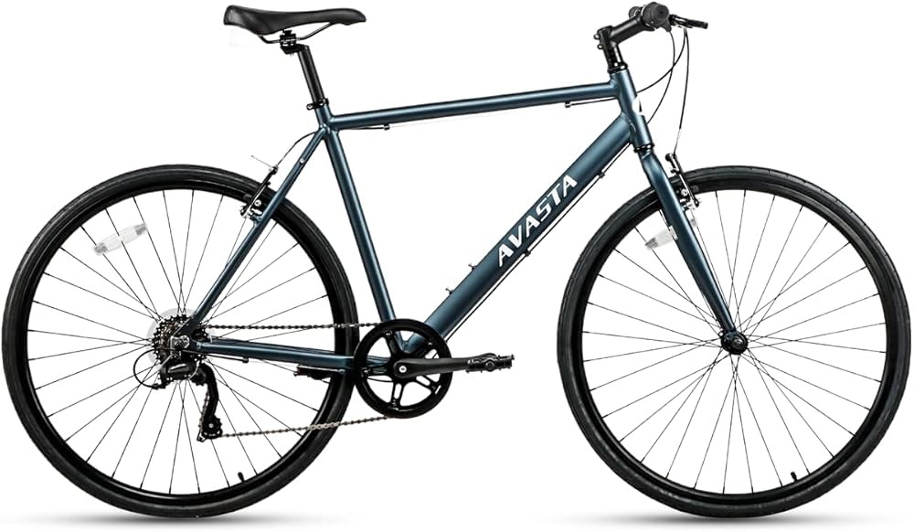 Amazon | AVASTA クロスバイク 自転車 700c 7段変速 軽量アルミ製 適用