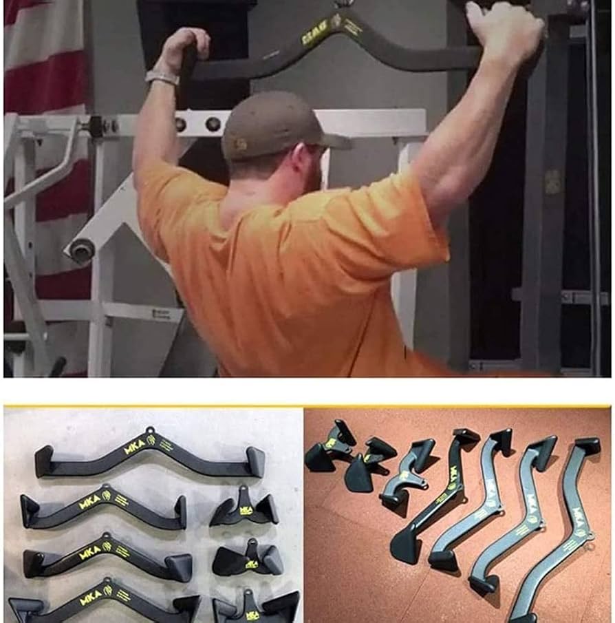 Amazon.co.jp: WWJJ 筋トレ 背筋 背中 バー アタッチメント ケーブル