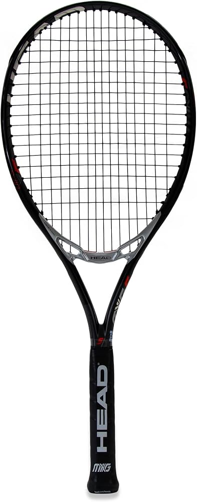 Amazon | HEAD MXG 5 テニスラケット 4 – 3 / 8 グリップ – ガット張り