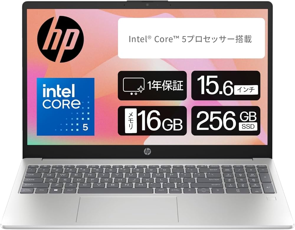 Amazon.co.jp: HP ノートパソコン 15-fd 15.6インチ インテル Core 5
