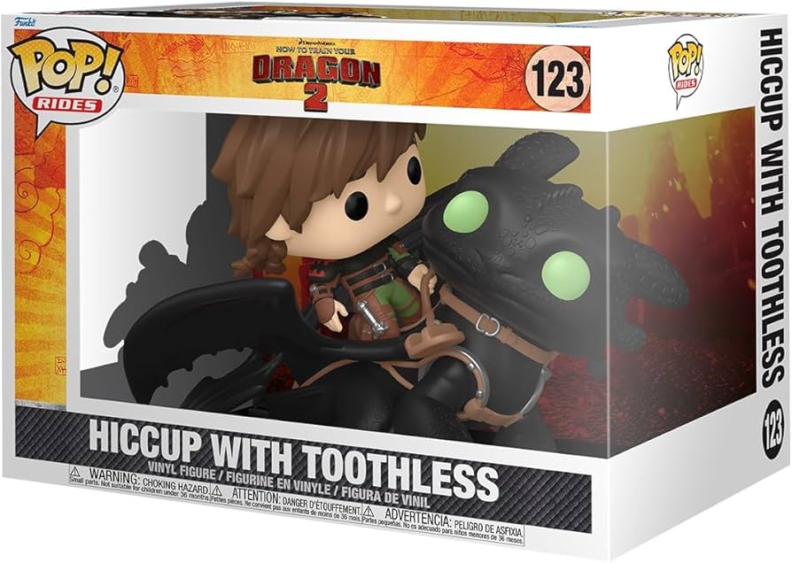 Amazon | Funko Pop! Rides DLX: How to Train Your Dragon - Hiccup