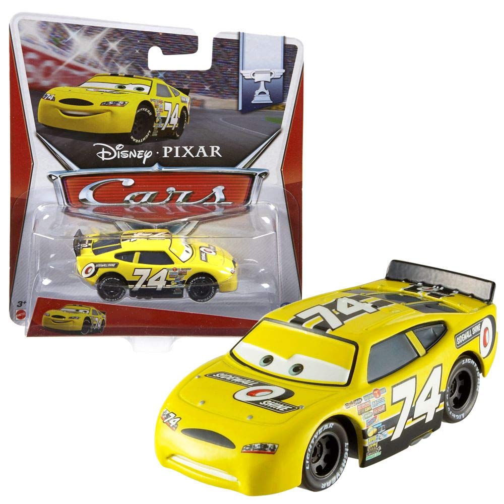 Amazon.com: Disney Pixar Cars Sidewall Shine No. 74 Diecast