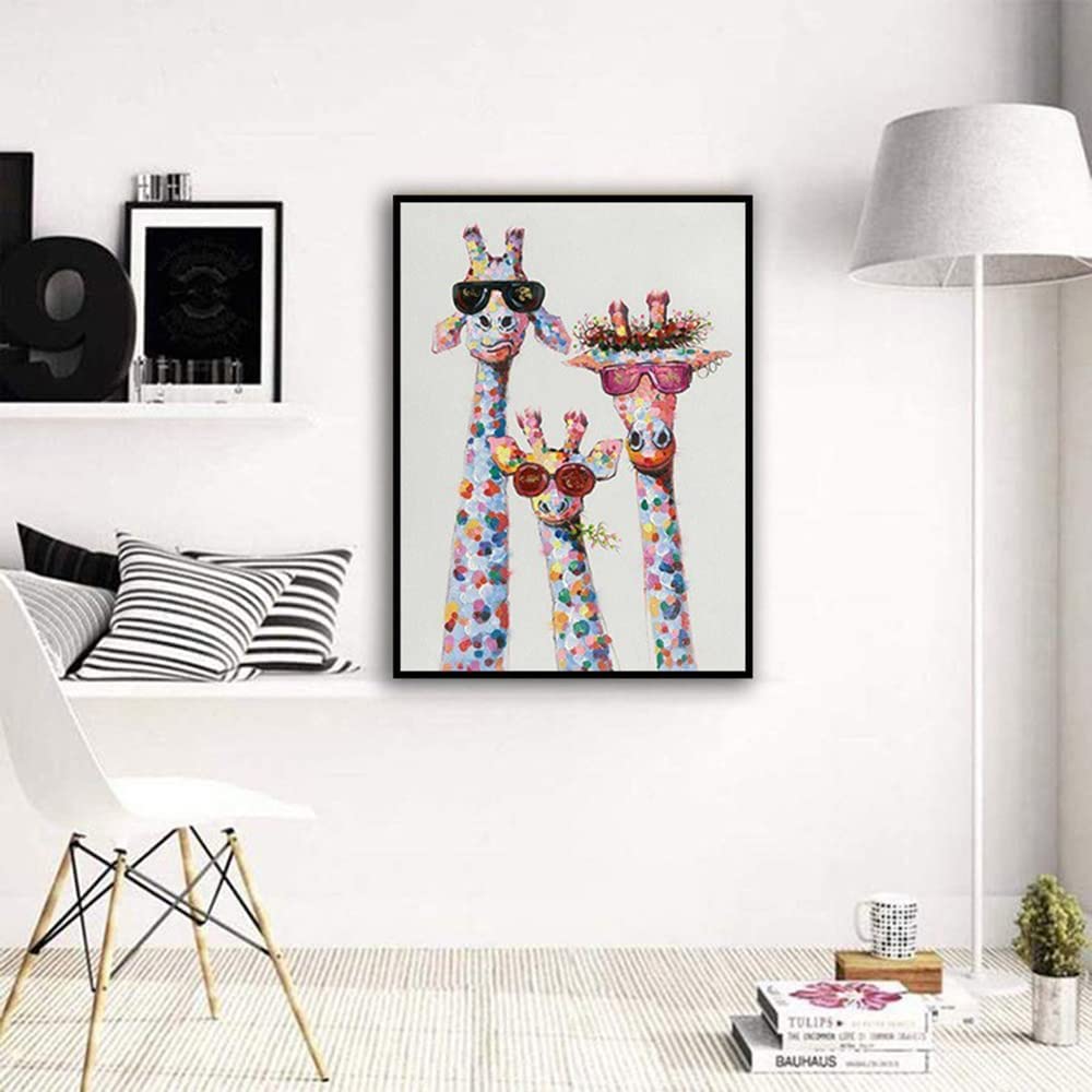 Amazon | ダイヤモンドペインティングキット キリン ダイヤモンド