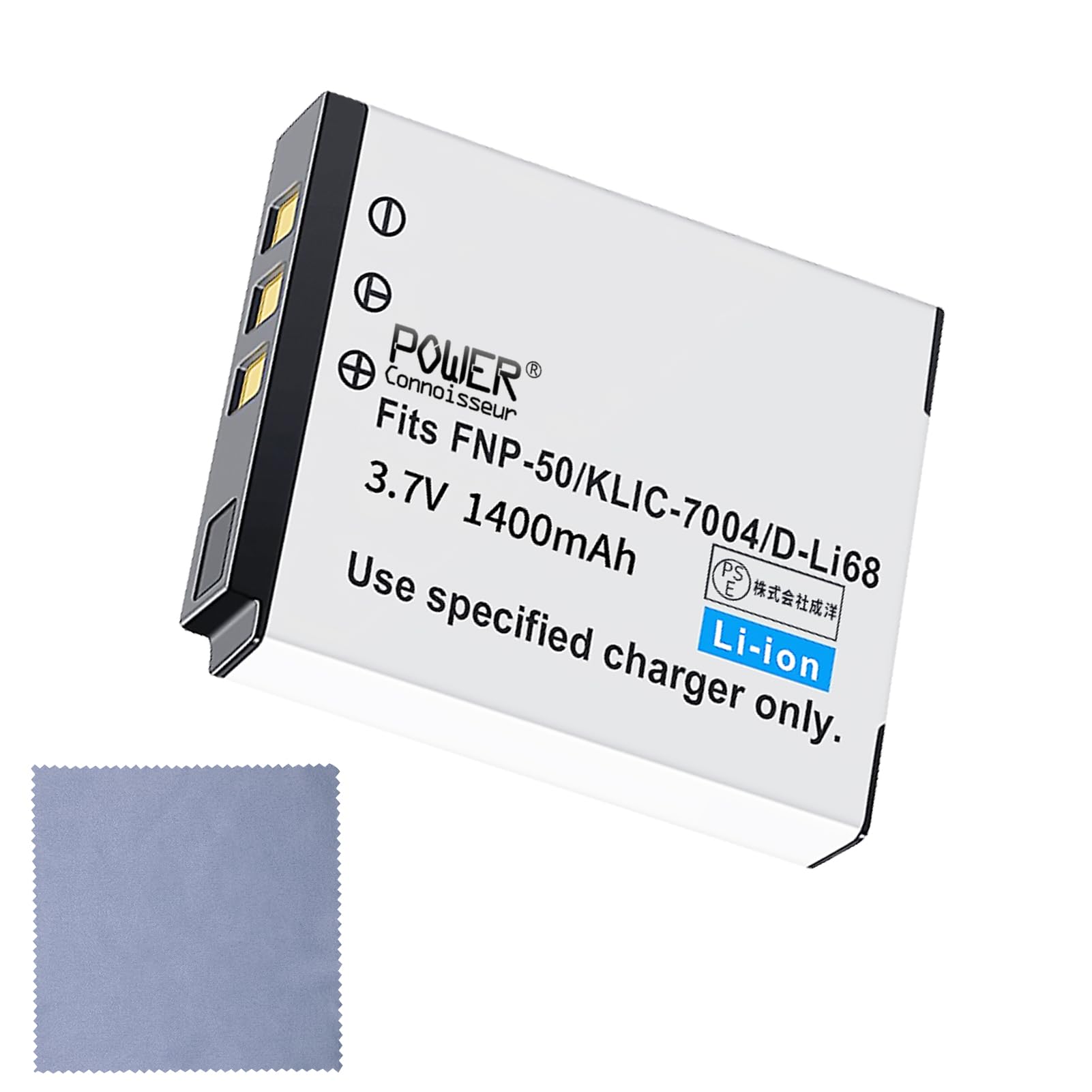 Amazon | Power-connoisseurリチウムイオン充電池Pentax Q7交換