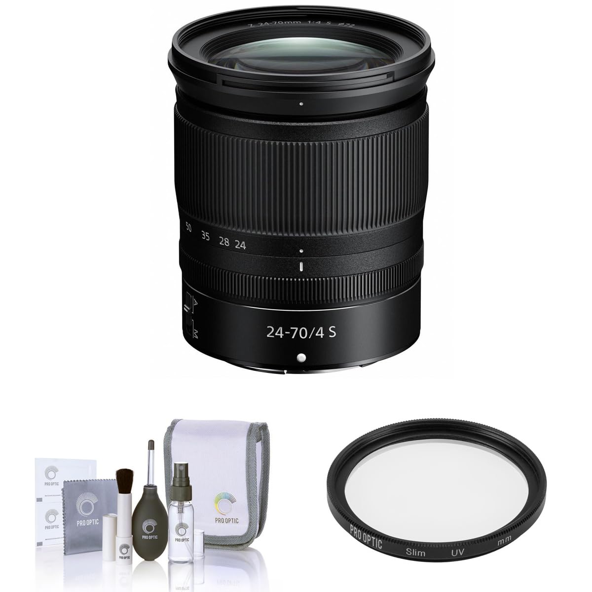 Amazon.com : Nikon NIKKOR Z 24-70mm f/4 S Lens, Bundle with