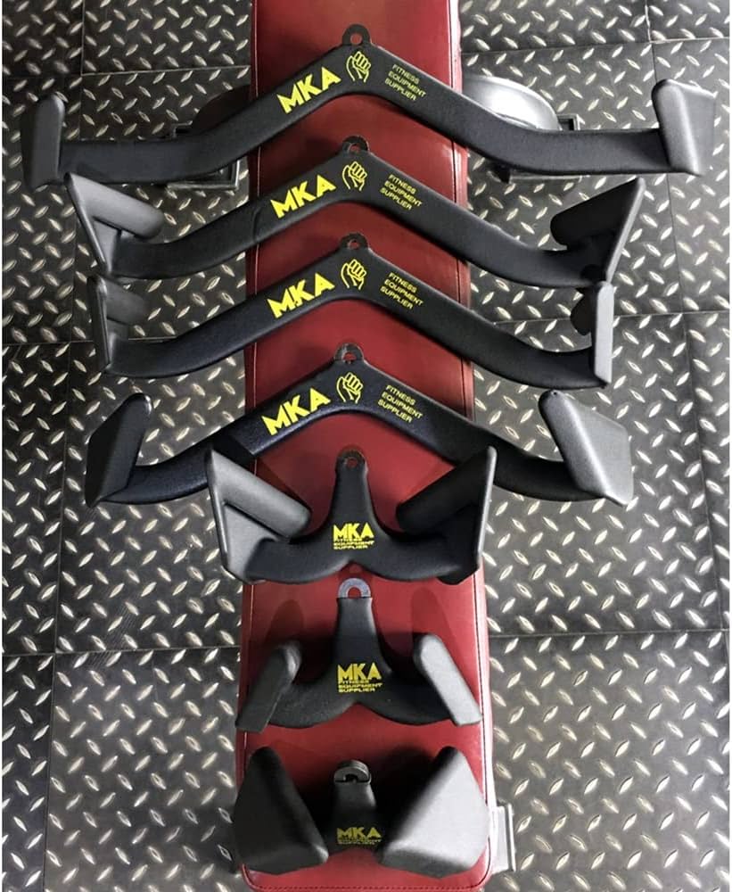 Amazon.co.jp: WWJJ 筋トレ 背筋 背中 バー アタッチメント ケーブル