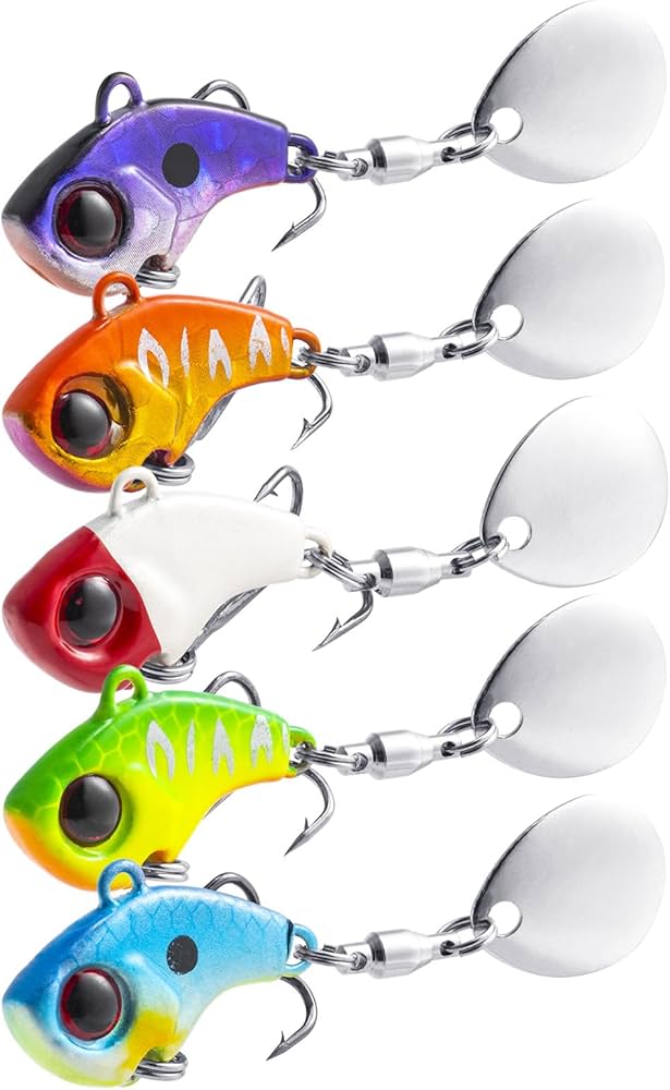 Amazon.co.jp: Goture メタルバイブレーション ルアー 10g 5個セット 5