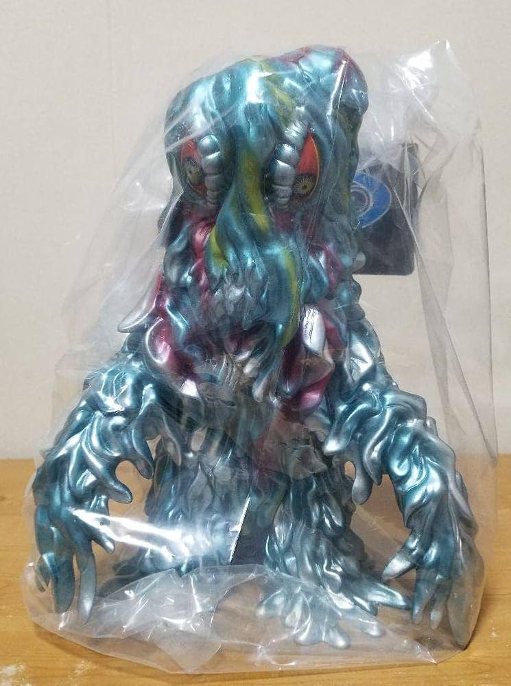 ギガブレイン ヘドラ クリアブルー ソフビ Amazon.co.jp: ギガブレイン