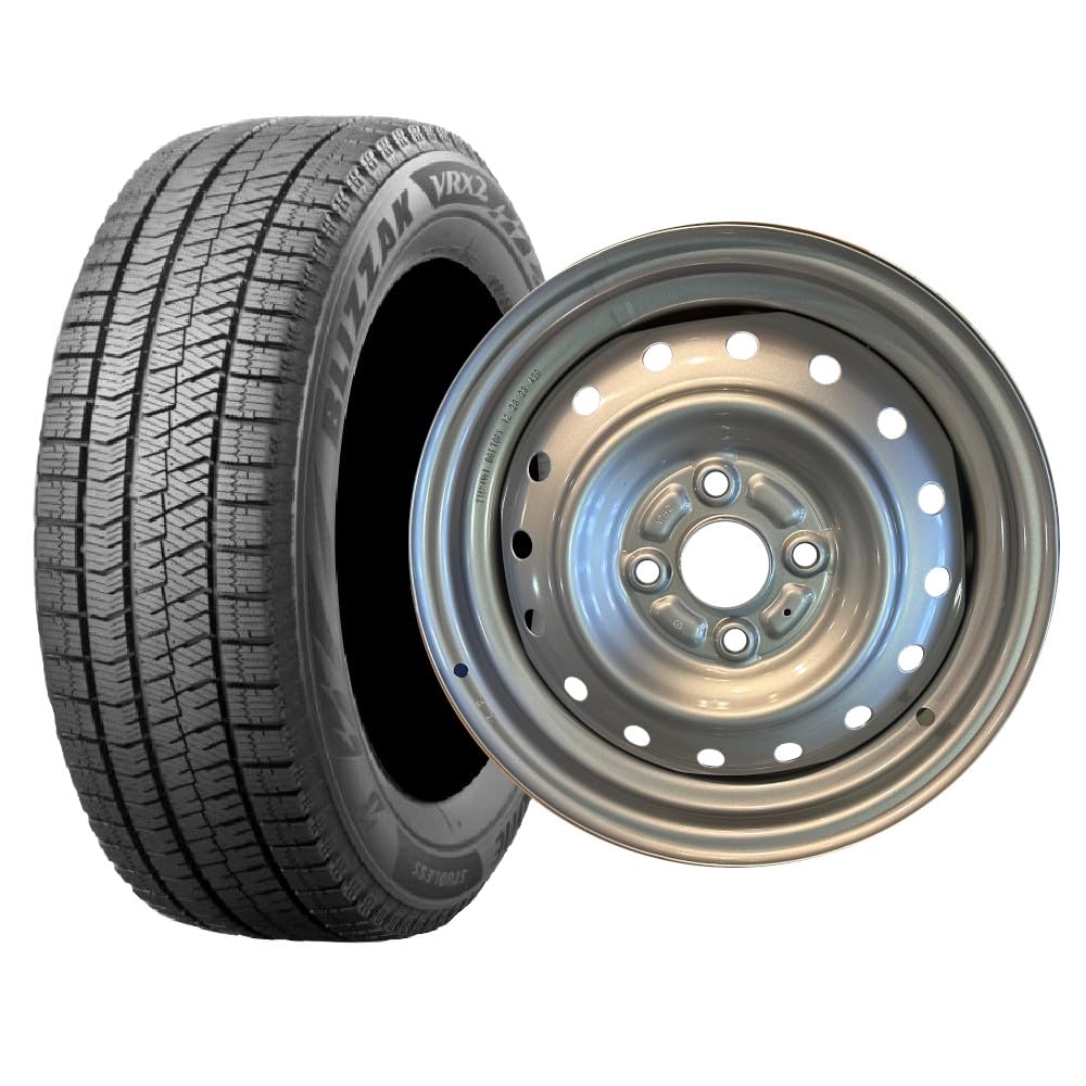 Amazon | 14インチ 4本セット スタッドレスタイヤ＆スズキ純正スチール