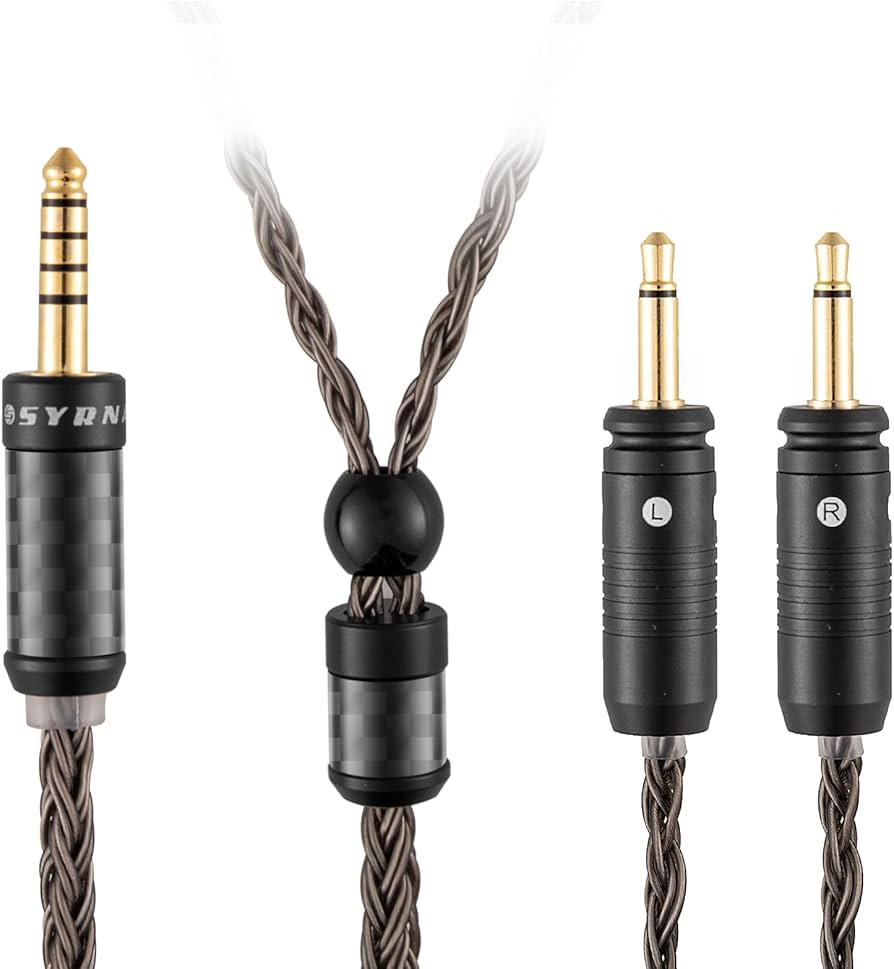 Amazon | SYRNARN 4.4mm バランスヘッドホンケーブル Focal Clear MG