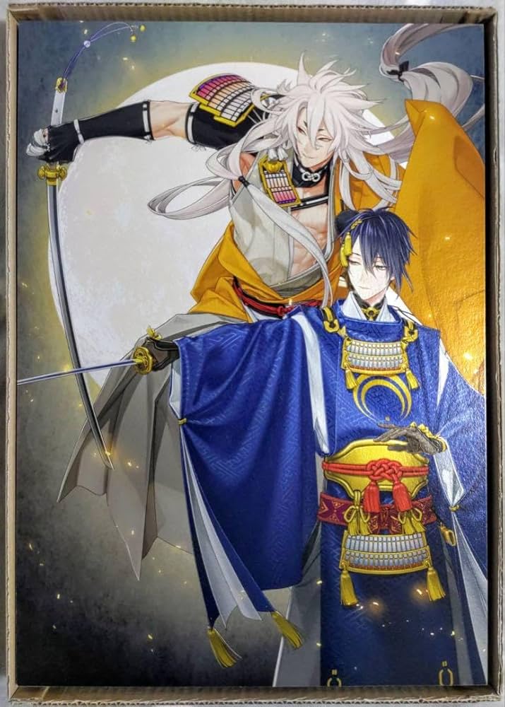 Amazon.co.jp: 刀剣乱舞 灯結び展 描きおろしイラスト 三日月宗近 小狐
