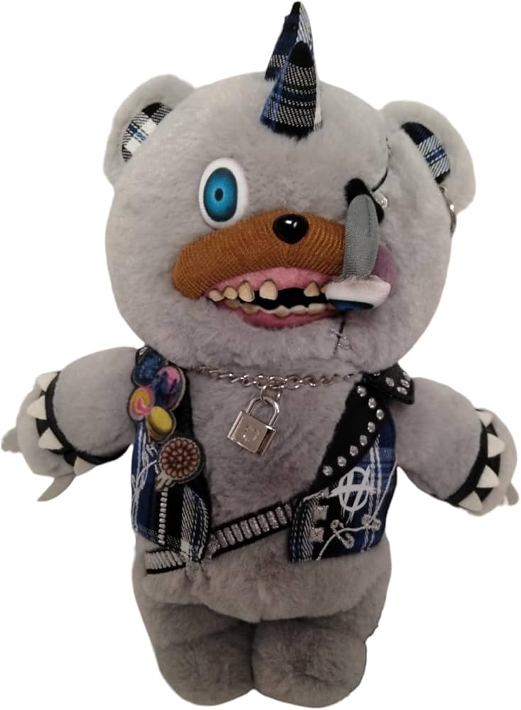 Amazon.co.jp: USJ ハミクマ パンク ぬいぐるみ : おもちゃ