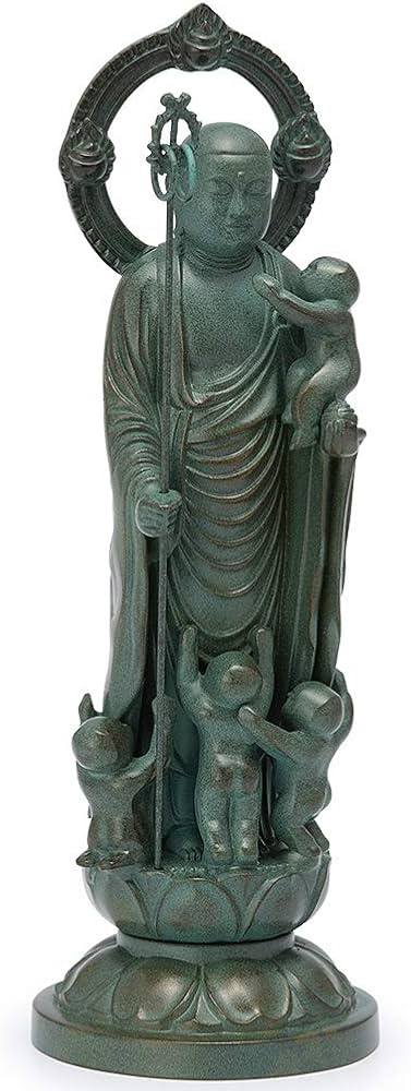 Amazon｜仏壇屋 滝田商店 仏像 水子地蔵菩薩(子安地蔵菩薩) 合金製青銅