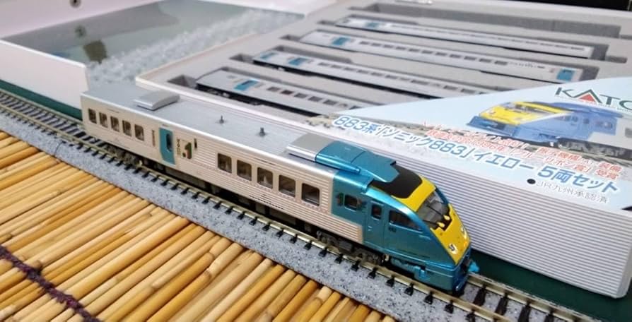 Amazon.co.jp: KA TO-10-485883系「ソニック883」イエロー5両セット旧