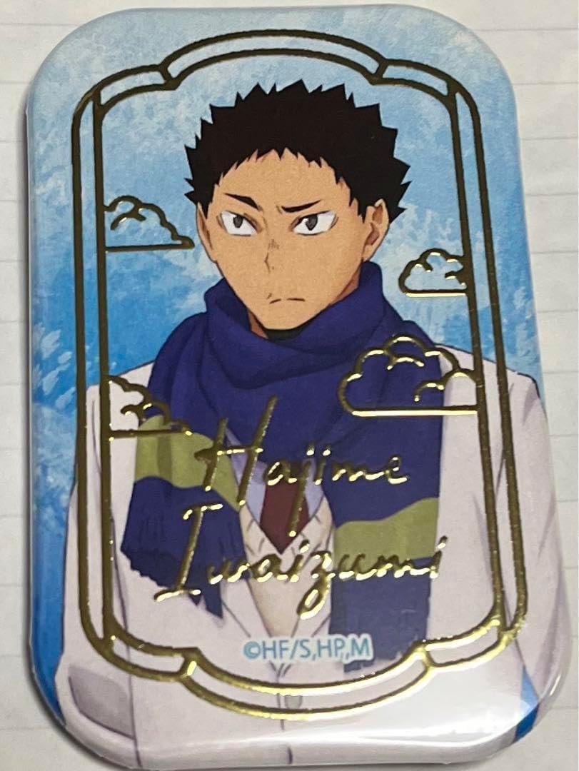 ハイキュー！！スクエア缶バッジ(クールダウン)＜セブンネット限定