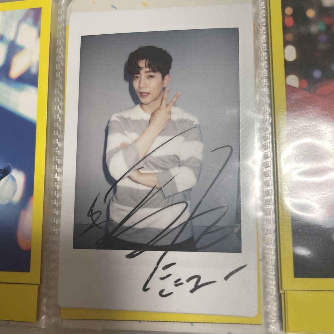 xikers 5集 ジュンミン サイン入り ポラ xikers 5集 ジュンミン サイン