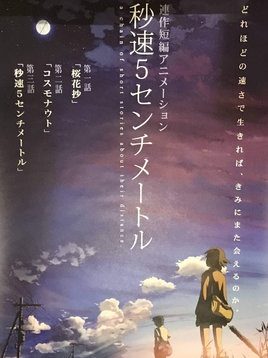 Amazon.co.jp: 新海誠 秒速5センチメートル ポスター : スポーツ