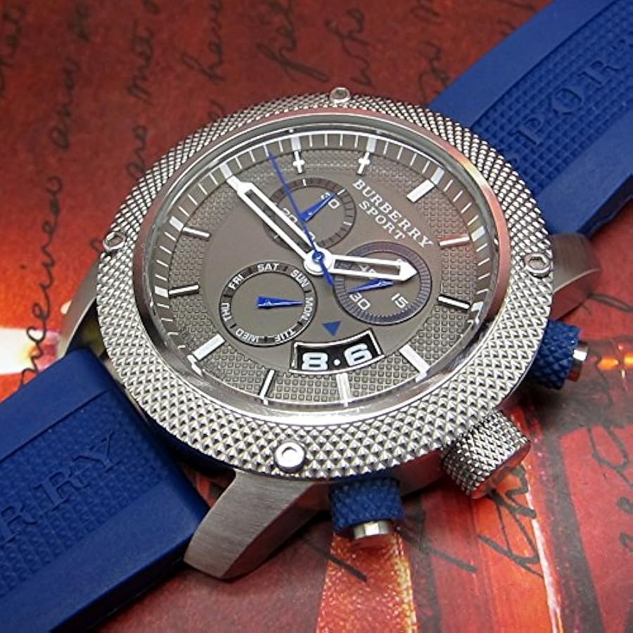 Amazon.co.jp: Burberry BU7711 スポーツスイスクロノグラフウォッチ